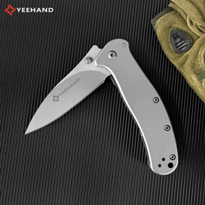 Tốt Nhất Bán 420 Lưỡi Thép Cắm Trại Săn Bắn Dao Có Thể Gập Lại Dao Túi Chiến Thuật Gấp Dao - Product Image 5
