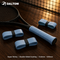 Surgrip de tennis ultra-fin et durable pour raquette de badminton, absorbant la transpiration, antidérapant, bleu poudré, usine OEM