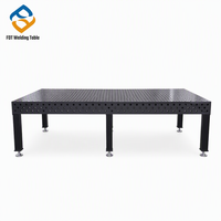 Nouvelle table de soudage robuste de haute qualité avec plateforme nitrurée, station de soudage de panneaux 3D à surface profilée, en promotion