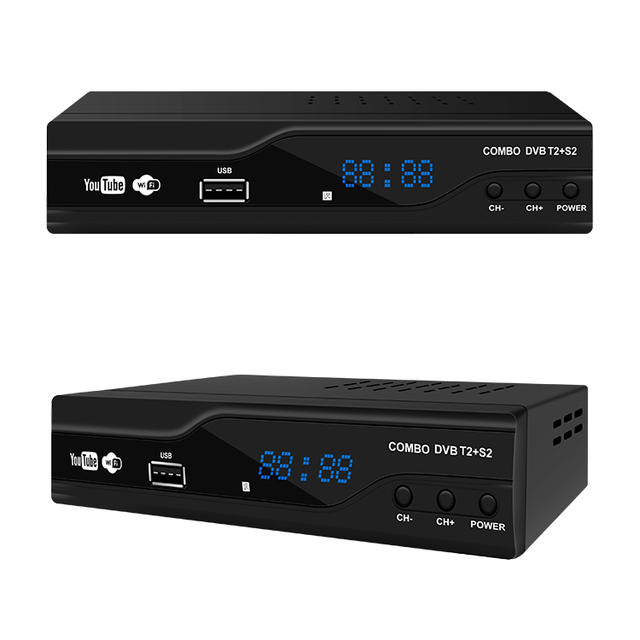 Free OEM/ODM DVB T2 S2 Strong Digital Combo Decoder FTA T2 S2 Digital TV Box for Ghana Nigeria