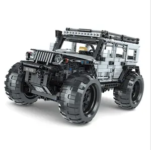 Muffa re 15009 prodotto nuovo lepins Technic auto giocattoli auto set MOC-30364 RC fuoristrada SUV modello di auto Building Blocks mattoni giocattolo