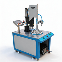Machine rotative à ultrasons de précision à 8 stations, plateau tournant à ultrasons, machine de soudage à ultrasons pour le soudage plastique par ultrasons