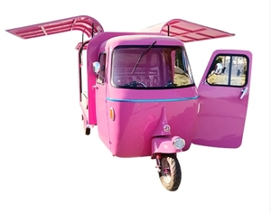 2024 nuevo estilo camión de comida carrito eléctrico para perritos calientes triciclo rápido de calle a la venta carrito de comida - Product Image 5