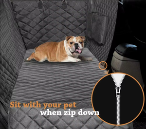 <span class=keywords><strong>Funda</strong></span> de Asiento de Coche <span class=keywords><strong>para</strong></span> Perro de Poliéster con Logotipo Personalizado, <span class=keywords><strong>para</strong></span> Asiento Trasero, Tamaño Extra Grande, Antideslizante, Duradera, <span class=keywords><strong>para</strong></span> Todas las Estaciones - Product Image 4