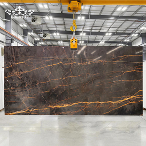 อพาร์ทเมนท์หรูหรา Goldtop Stone ขายดี พร้อมเคาน์เตอร์หินอ่อนอิตาลี Port Laurent ขนาดสั่งทำพิเศษสำหรับเคาน์เตอร์ครัว - Product Image 1