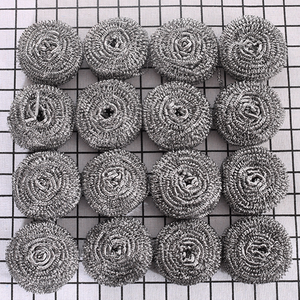 2022 Scrubber Scourer <span class=keywords><strong>ส</strong></span><span class=keywords><strong>แตน</strong></span><span class=keywords><strong>เล</strong></span><span class=keywords><strong>ส</strong></span>โลหะบ้านครัวโลโก้ที่กำหนดเอง<span class=keywords><strong>ส</strong></span>ีเทา<span class=keywords><strong>ลวด</strong></span>คุณสมบัติน้ำหนักผ้าขนสัตว์เหล็ก - Product Image 1