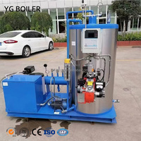 Generador de Vapor Industrial de Baja Presión LHS, de Tubo de Fuego, para Petróleo, Gas y GLP, Diseño Vertical, Portátil, Fácil Instalación para PYMEs