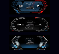 Nouveau compteur de vitesse de groupe d'instruments LCD numérique Plug and Play de 12.3 pouces pour BMW F20 F21 F23 F45 X1 F48 F49 compteur de vitesse de tableau de bord