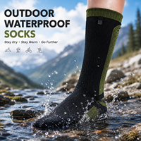 Chaussettes imperméables de qualité supérieure pour l'extérieur, respirantes, chaudes, hautes jusqu'au genou, pour la randonnée, le camping, le trekking, le cyclisme, le ski, l'alpinisme