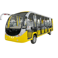Véhicules urbains de tourisme 16 places et 20 places alimentés par batterie, navettes touristiques, mini bus touristiques électriques