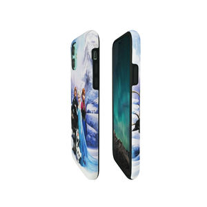 Custodia a sublimazione 2 in 1 a tema congelato con design di animazione per <span class=keywords><strong>iPhone</strong></span> <span class=keywords><strong>11</strong></span> nuova cover mobile a colori con paraurti in TPU - Product Image 3