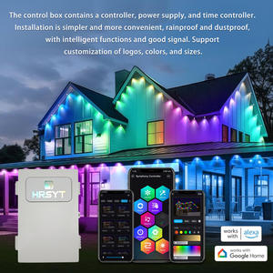 HRSYT IP68 Éclairage ponctuel extérieur DC48V LED Décoration de Noël Lumière permanente pour la <span class=keywords><strong>maison</strong></span> - Product Image 3