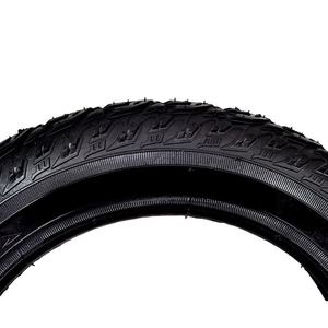 Paire de pneus tubulaires en caoutchouc noir imperméables de 20 à 22 pouces, pneus extérieurs en caoutchouc pour vélos de montagne - Product Image 1