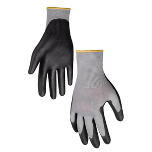 Guantes de Trabajo Modernos Grises de Alta Calidad, Resistentes al Agua y al Calor, con Forro de Algodón Antideslizante, OEM Disponible WG-015, Knives World - Product Image 4