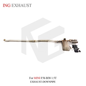 Sistema de Escape de Acero Inoxidable de Alta Calidad ING, Valvetronic Catback de Instalación Directa para <span class=keywords><strong>MINI</strong></span> F56 B38 1.5T, Piezas de Alto Rendimiento - Product Image 4