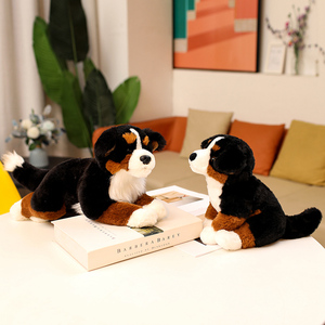 Peluche de Animales de Granja - Compañero Reconfortante - Juguete de Peluche Ultra Suave - 3 Surtidos Perros de Montaña Berneses Realistas - Product Image 5