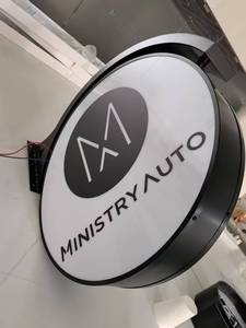 Công suất thấp trong nhà và ngoài trời dẫn ánh sáng hộp để hiển thị các dấu hiệu Thanh công ty trung tâm và treo quảng cáo Plaza - Product Image 4