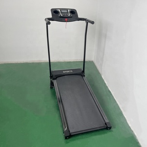 Nouveau Home Gym équipement de Fitness intérieur pliable électrique Machine de course petit moteur marche/tapis roulant inclinaison <span class=keywords><strong>Max</strong></span> utilisateur poids 100kg - Product Image 3