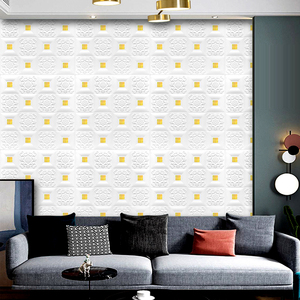 Sofisticado technologies-papel tapiz de espuma 3d pe para decoración de pared, pegatina de pared de espuma xpe autoadhesiva - Product Image 2