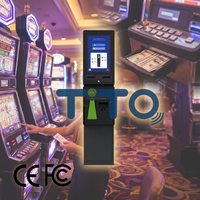 Terminal de Rédemption TITO pour le Marché Américain, Distributeur de Billets, Machine de Jeux Vidéo d'adresse Personnalisable, Garantie 1 An, Version Anglaise