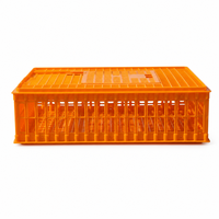 Nouvelle cage de transport en plastique de type A pour volailles (poulets, canards, oies, pigeons) - Facile à utiliser pour l'élevage de poulets