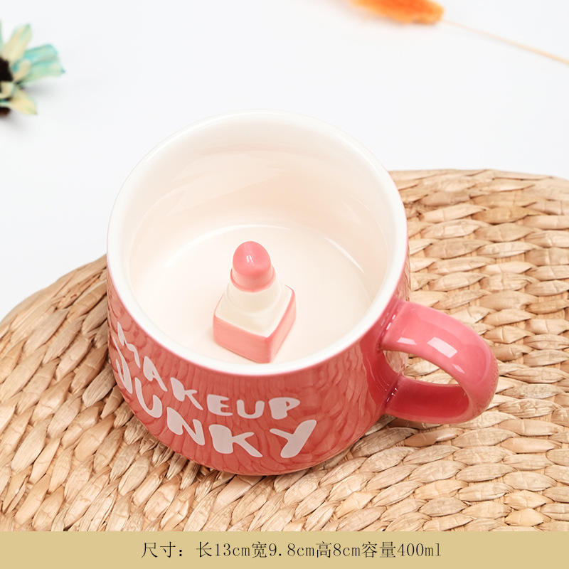 Rouge à lèvres (blanc et rose)