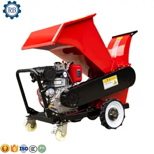 Commercial bamboo chipper machine Hammer Mill Tree Branch Shredder Leaf Crusher Machine