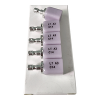 5 blocs en céramique vitrocéramique LT HT BL C14 CAD/CAM pour laboratoire dentaire et clinique, fraisage humide, incrustation, placage, couronne, pont