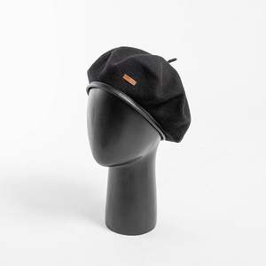 Boina Casual Sencilla para Mujer con Ajuste de Cordón, Nueva Moda Otoño-Invierno, Boina de Cuero PU con Borde de Bolso, Estilo Pintor - Product Image 6