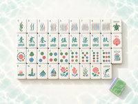 Jeu de tuiles de mahjong américain phare nautique, 160 pièces en acrylique, gravé bateau à voile côtier, avec tapis, cadeau