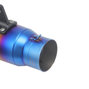 Silencieux d'Échappement de <span class=keywords><strong>Moto</strong></span> en Acier de 60mm de Diamètre Projet de Course pour Scooter de Sport - Product Image 3