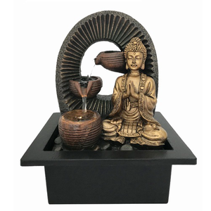 Statua di Buddha Seduto in Resina Intagliata a Mano - Spedizione Rapida, Scultura <span class=keywords><strong>della</strong></span> Serenità per Altare Domestico, Ornamento da Giardino e Decorazione Artistica Religiosa - Product Image 4