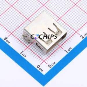 USB90-12-T1-W1 USB Connector SMD Connector ( Connector Type: Type-A )( Protocol Standard: USB 2.0 )( Gender: Female ) - Product Image 1