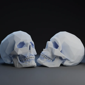Ornement de maison, artisanat en résine, figurine de crâne humain en impression 3D pour l'école de médecine - Product Image 1