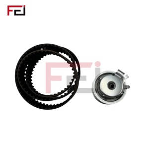 Kit de courroie de distribution en acier et <span class=keywords><strong>caoutchouc</strong></span> de marque FEI à bas prix, norme OEM pour Audi 1.6/2.0 Volkswagen 1.6/2.0, y compris le <span class=keywords><strong>tendeur</strong></span> - Product Image 3