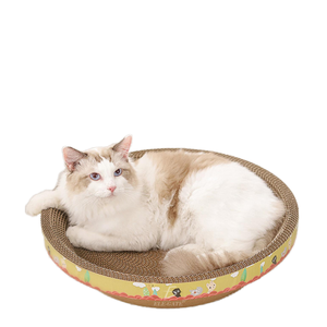 Solider, umweltfreundlicher Kratzbaum für Katzen – Ganzjährig nutzbarer Kratzspielzeug aus Wellpappe für den Innenbereich - Product Image 4