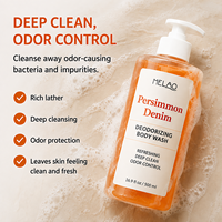Gel Douche Persimmon Denim 500ml Désodorisant Anti-Odeurs Nettoyage Doux en Profondeur Hydratant Soin pour Seniors