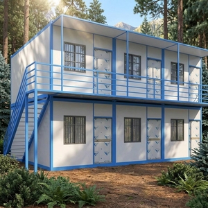 Casa Prefabbricata Modulare a Due Piani Personalizzata, Villa di Lusso Portatile, Ufficio, Dormitorio, Magazzino, Studio, Suite, Container - Product Image 6