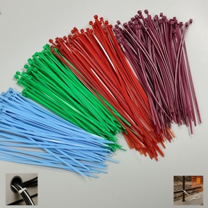 Self-Locking Nylon <b>Cable</b> Strap 66 Eco-Friendly ROHS Certified Custom Size <b>Cable</b> Tie for Electronics Wire Comb Toys - Product Image 1