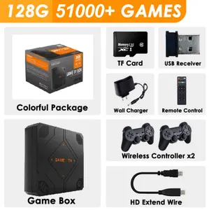 Yo G12 Pro Game Box 64GB 45000 Games Classic Retro Video Game Console 4k Family Classic Gaming Console Support TV G11 Pro Box