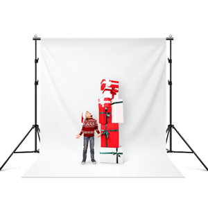 Support de toile de fond en métal 2*3m, barre transversale réglable, sac de transport pour la photographie en extérieur, éclairage vidéo, accessoires de <span class=keywords><strong>mariage</strong></span> - Product Image 6