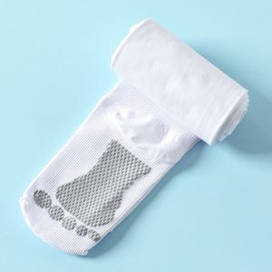Vente en gros de chaussettes de danse antidérapantes pour filles, chaussettes d'été anti-bouloches pour enfants, leggings à haute élasticité, collants pour bébés - Product Image 1