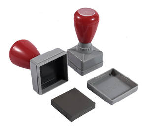 Glänzender Büro halter Kunststoff Cartoon Logo Diy Stempel Anpassen Stempel <span class=keywords><strong>HA</strong></span> Flash Foam Stamp - Product Image 1