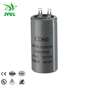 Xách tay 124-140UF 110V cd60 <span class=keywords><strong>AC</strong></span> động cơ bắt đầu nhôm tụ điện - Product Image 5