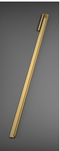 Poignée invisible en alliage à encastrer, <span class=keywords><strong>moderne</strong></span>, effet peau, pour tiroirs <span class=keywords><strong>de</strong></span> placard, armoires <span class=keywords><strong>de</strong></span> chambre intégrées, <span class=keywords><strong>cuisine</strong></span>, hôtel - Product Image 2
