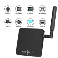 UGOOS AM3 2GB/16GB EPro Set-top Box Amlogic S912 Octa Core Reproductor Multimedia 4K WiFi 5G Android 7.1 Tv Box para Publicidad