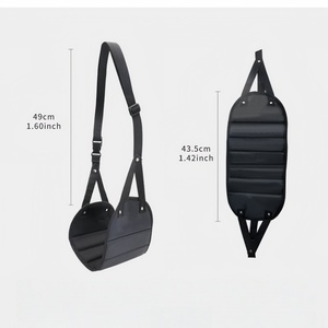OEM Service Custom Logo MMC <b>Foot</b> <b>Rest</b> Hammock Travel Footrest Hammock with Adjustable Length for Airplane and Office Comfort - Product Image 1