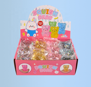 Orsetto Decompressione Aurora Mini Bear in Maltosio Esplosivo, Palla di Sciroppo a Lenta Risalita, Colore Personalizzabile, Portatile - Product Image 6