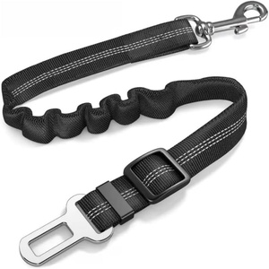 Ceinture de sécurité en nylon pour chien, laisse réglable pour animaux de compagnie, sangle réfléchissante pour siège de voiture, ceinture de sécurité pour chien - Product Image 1
