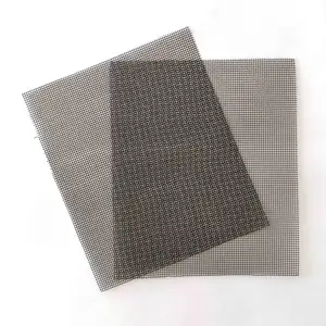 Woven Wire Mesh Tahan Debu Kelambu Jendela & Pintu Layar Transparan Stainless Steel 304 Poly Square Mesh Layar 22-30 Hari